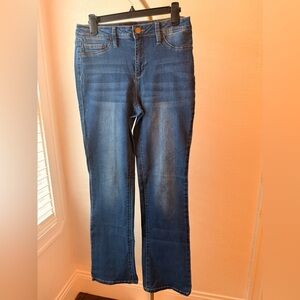 Fashion Nova Jeans Size 11 • Blue Denim • Bootcut / Straight